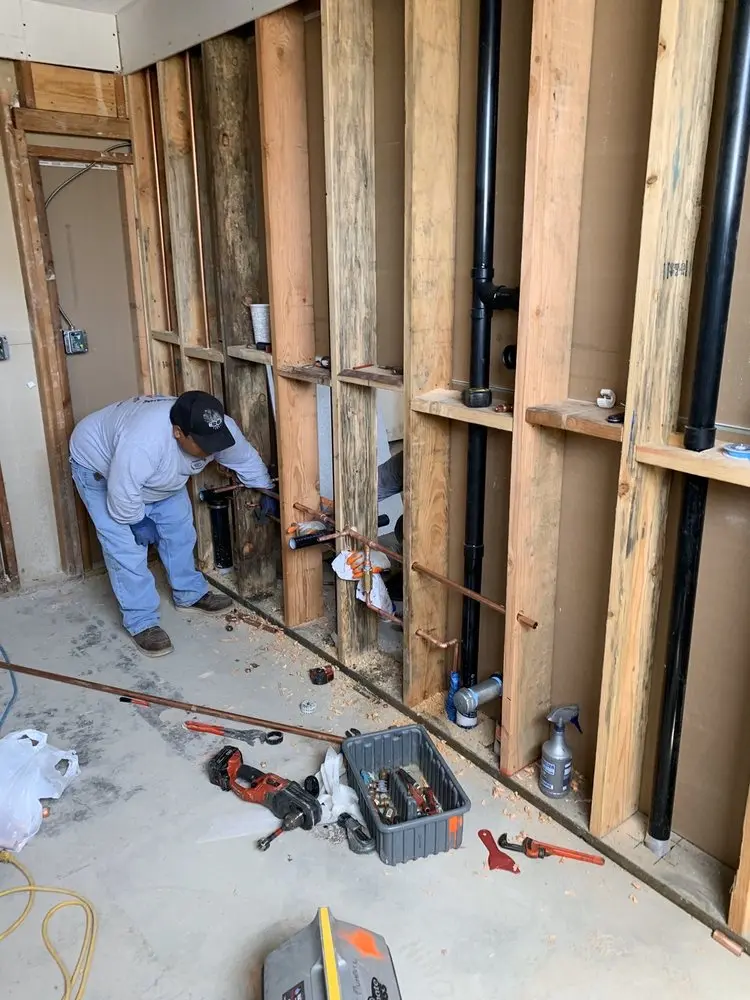 Commercial rough-in plumbing for Gas Line Repair in Hattiesburg